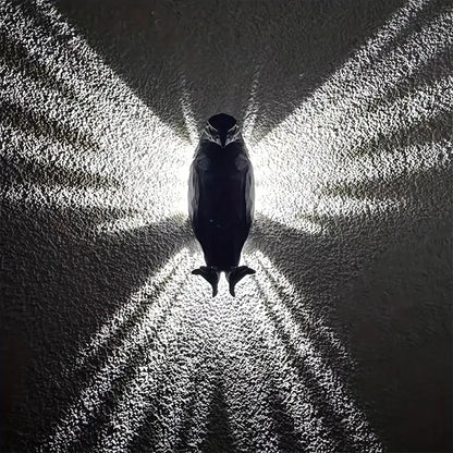 Lámpara de Pared Decorativa – Diseño de Águila con Iluminación
