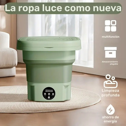Lavadora portatil plegable 8L